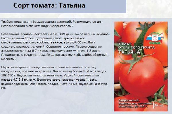 ลักษณะของพันธุ์