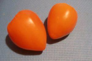 Description de la variété de tomate Orange Heart (Nez de renard), caractéristiques de culture et d'entretien