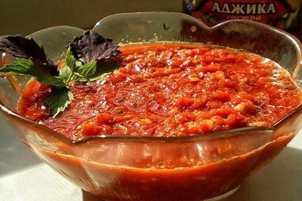 Adjika sans vinaigre