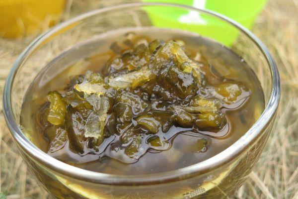 confiture de concombre