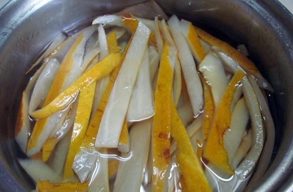 กระบวนการต้มเปลือกแตงโม