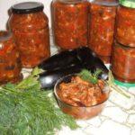 มะเขือยาวและผักใบเขียว