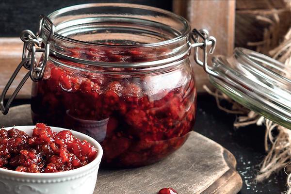 แยมราสเบอร์รี่กับมะนาว