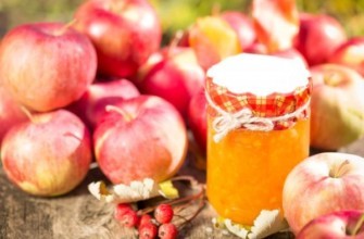 แยมแอปเปิ้ลในขวด