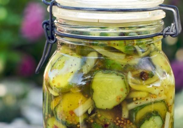 แตงกวารสเผ็ดกับมัสตาร์ด