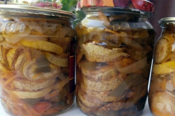 ซูกินี่ทอดในขวด