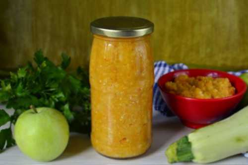 adjika de courgettes