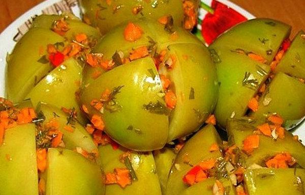 มะเขือเทศเขียวยัดไส้สไตล์จอร์เจียน