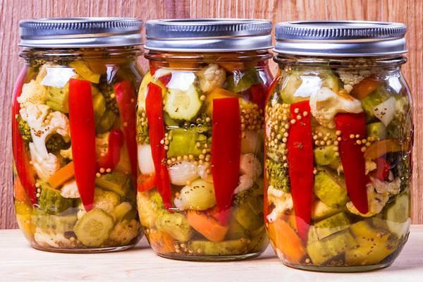 ผักรวมในขวด