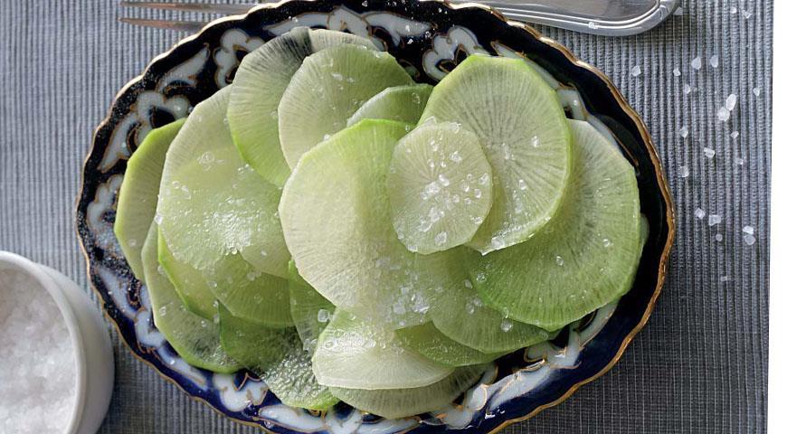 การเตรียมหัวไชเท้า