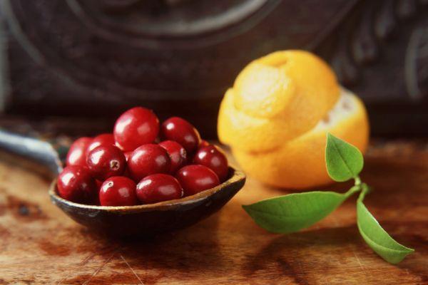 Airelle rouge et orange