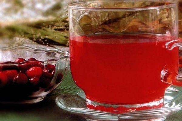 Jus d'airelles rouges