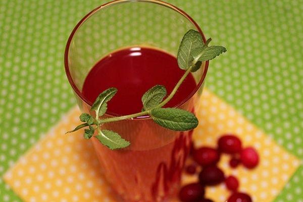 Jus d'airelles rouges