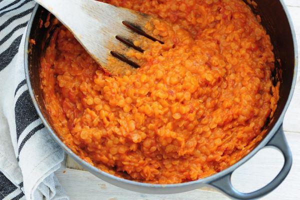 จานถั่วเลนทิล