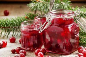 Recettes de confiture d'airelles rouges avec et sans peau pour l'hiver, « Cinq minutes »