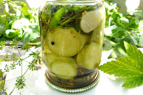 บวบมีใบในขวด