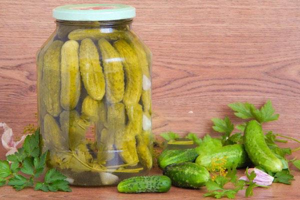 แตงกวาในขวด