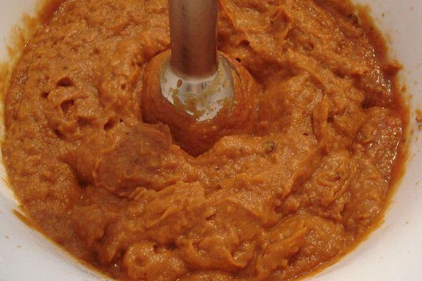 ผักในเครื่องปั่น