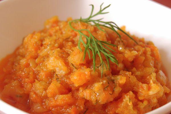 การเตรียมฟักทอง