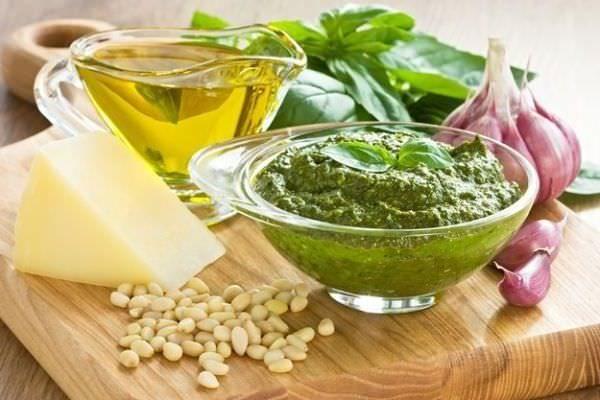 ส่วนผสมสำหรับทำเพสโต้