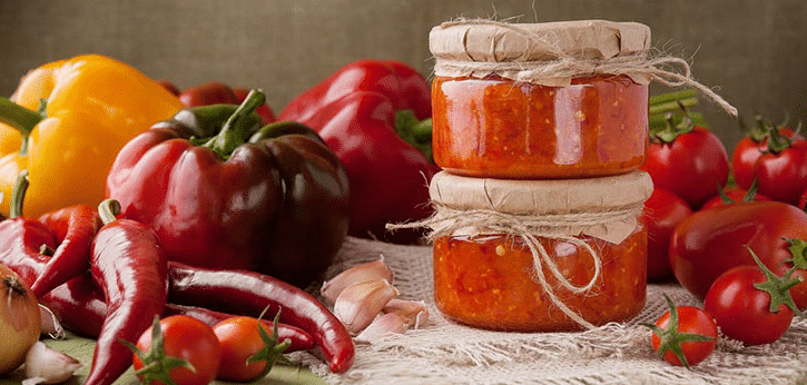 adjika de courgettes