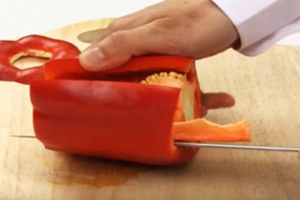 การหั่นพริก