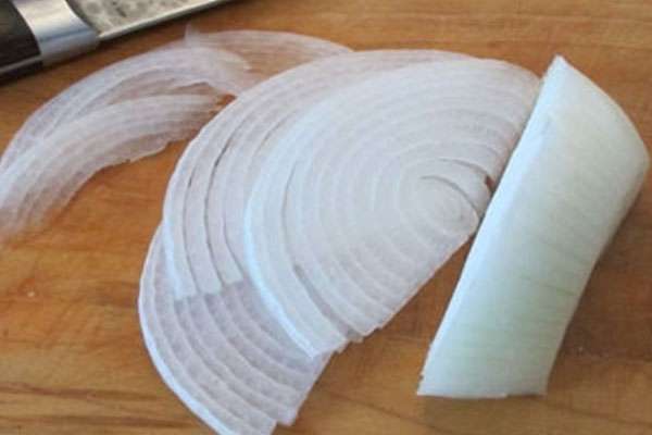 หัวหอมสับ