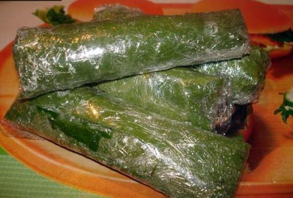 การแช่แข็งใบองุ่น