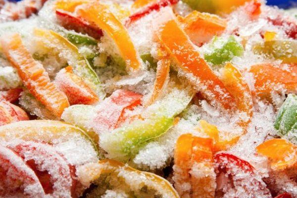 การแช่แข็งผัก