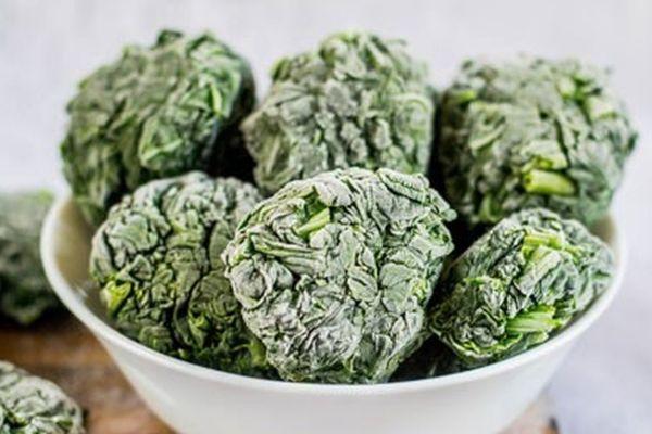 ผักโขมแช่แข็ง