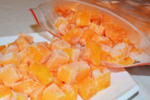 Comment congeler et conserver la citrouille pour l'hiver à la maison au congélateur