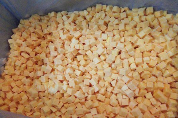 Morceaux de citrouille