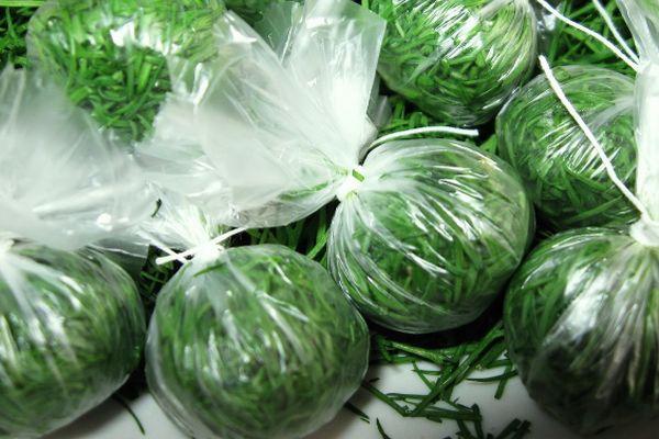 ผักชีลาวในถุง