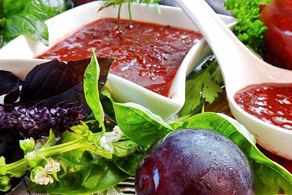 ซอสมะเขือเทศกับลูกพรุน