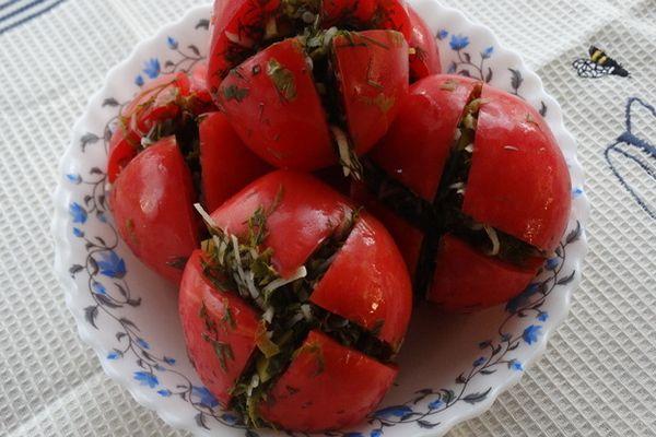 tomates au basilic