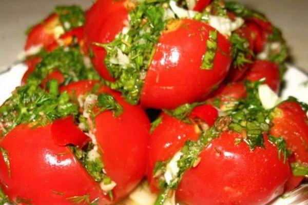 Tomates légèrement salées