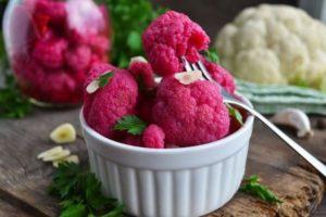 7 สูตรเด็ดสำหรับดอกกะหล่ำดองและบีทรูทสำหรับฤดูหนาว