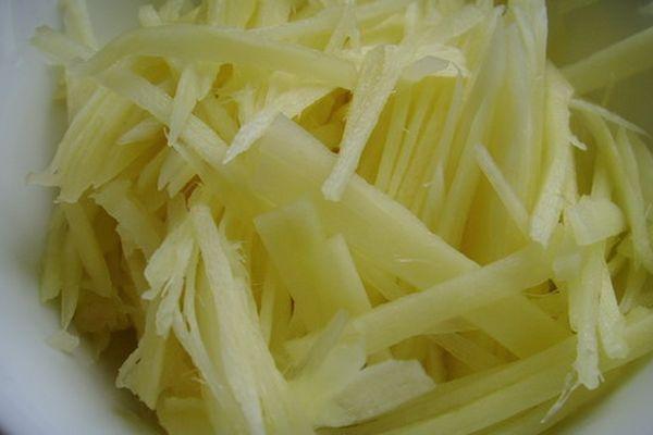 Gingembre haché surgelé