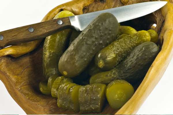 แตงกวาดองหั่นบาง