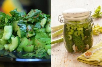 แตงกวากับขึ้นฉ่าย