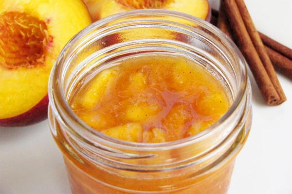 confiture de pêches