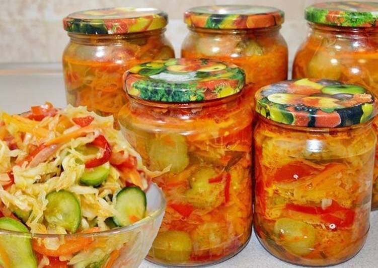 แตงกวากับกะหล่ำปลี