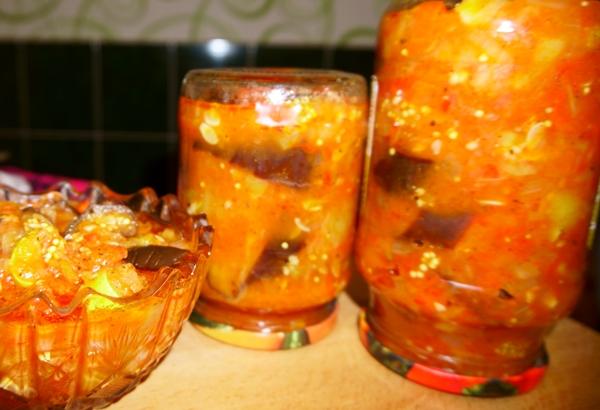 ratatouille en bocal et bol