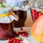 แยมลิงกอนเบอร์รี่และลูกแพร์