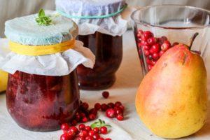 สูตรทำเยลลี่ลิงกอนเบอร์รี่และแยมลูกแพร์สำหรับฤดูหนาว วิธีเก็บรักษา