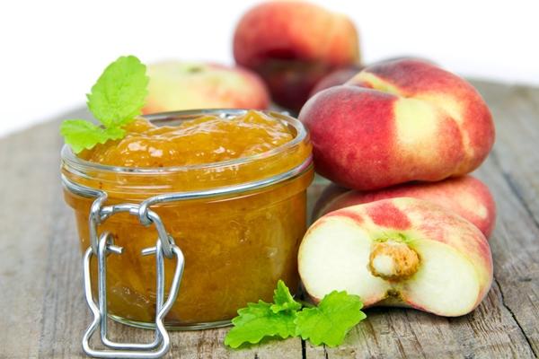 confiture de pêches et nectarines