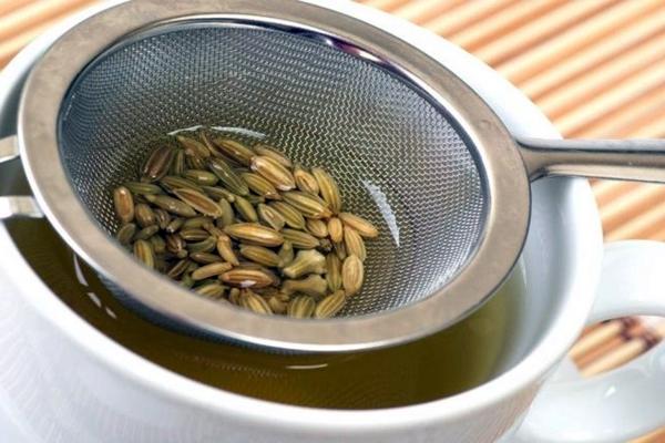 décoction de graines de persil