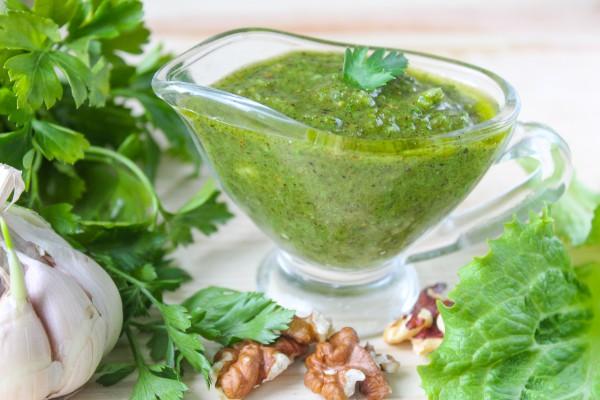 เพสโต้ในชาม