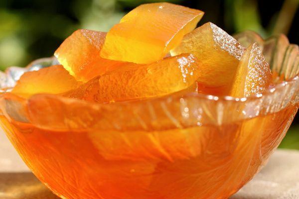 Quartiers de confiture