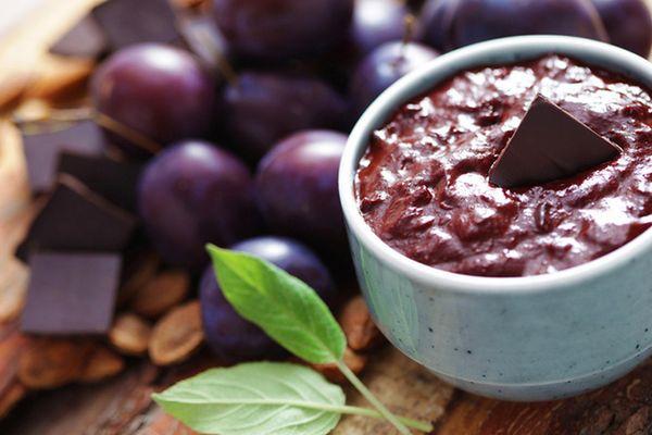 พลัมเคลือบช็อคโกแลต